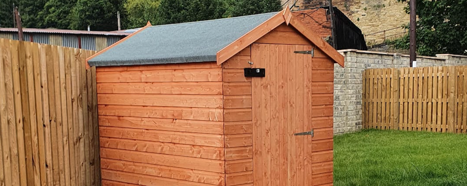 Wooden bike shed For Gardens