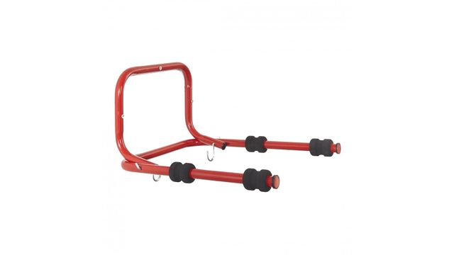 Folding bike storage rack clearance