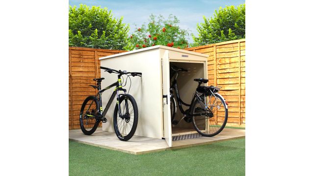 Metal 2 Bike Bunker - Cream.jpg