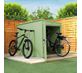 Metal 2 Bike Bunker - Lakeland Light Green.jpg